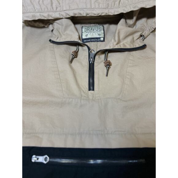 Dravus Jacket Mens Anorak Pullover 1/4 Zip Hooded‎ Front Pocket - Picture 6 of 8